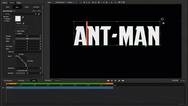 Ant Man Titler Pro Tutorial Applying Outline