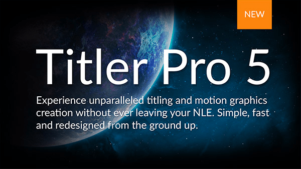 can you import ae files into titler pro 5