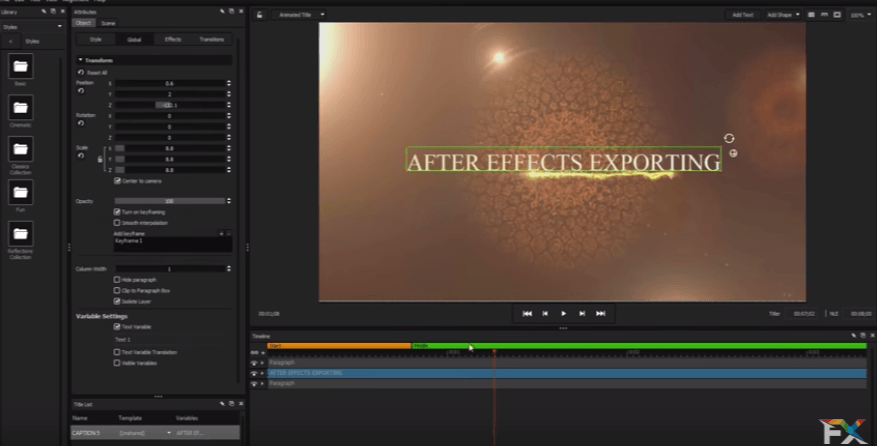 Leverage After Effects Designs with Titler Pro and Titler Live
